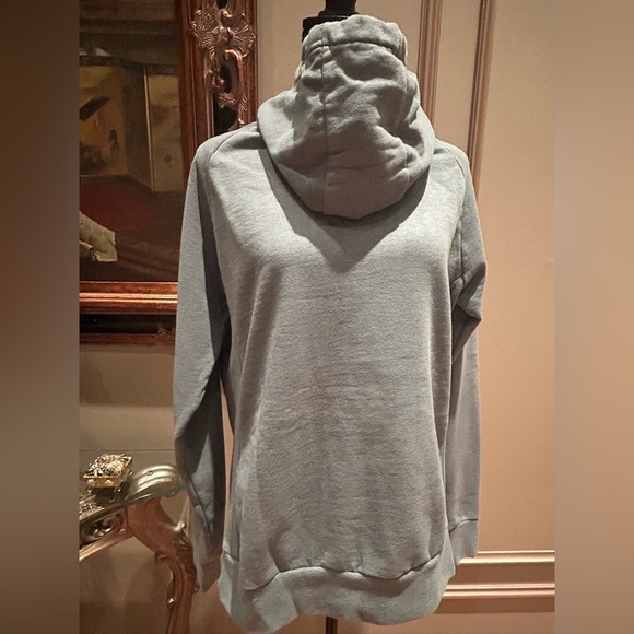 The North Face Green Embroidered Logo Pullover Hoodie Sweatshirt Men’s Medium - Picture 5 of 7